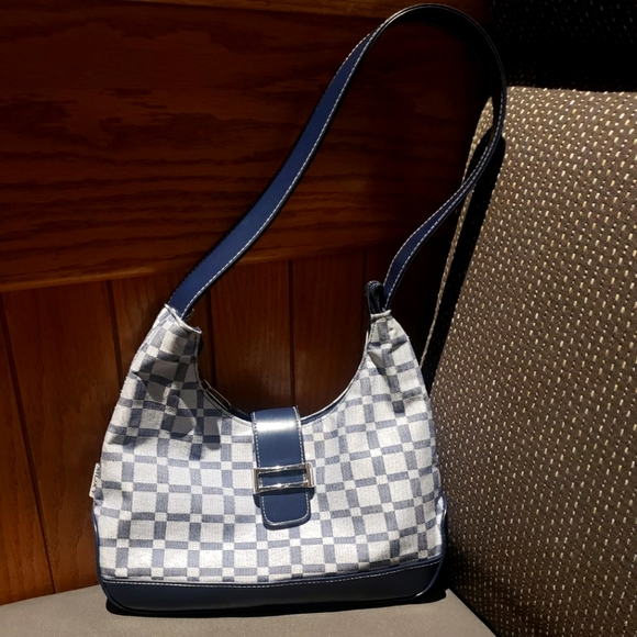 Denim Baguette Shoulder Bag - Picture 2 of 3